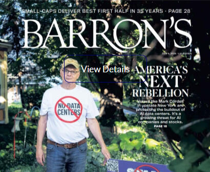 Barron's cover